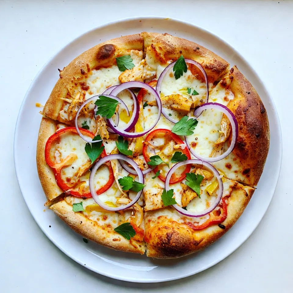 Cajun Chicken Alfredo Pizza Flavorful Dinner Delight