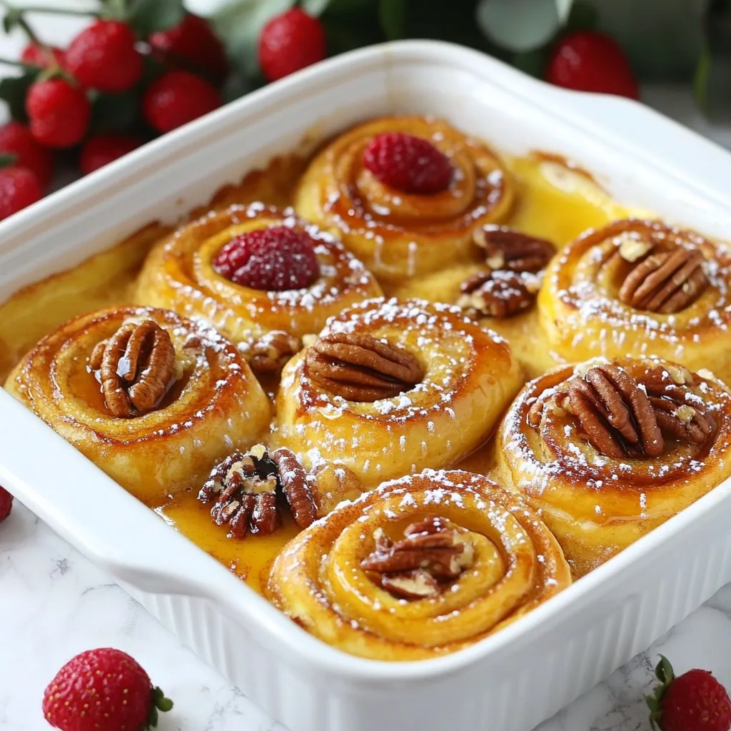 Cinnamon Roll French Toast Casserole Tasty Bake