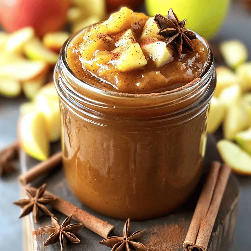 Slow Cooker Spiced Apple Butter Recipe Delight