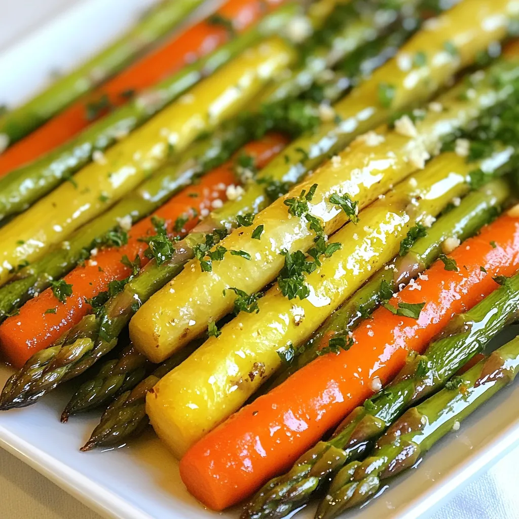 Roasted Asparagus and Carrots Perfectly Cooked Veggies
