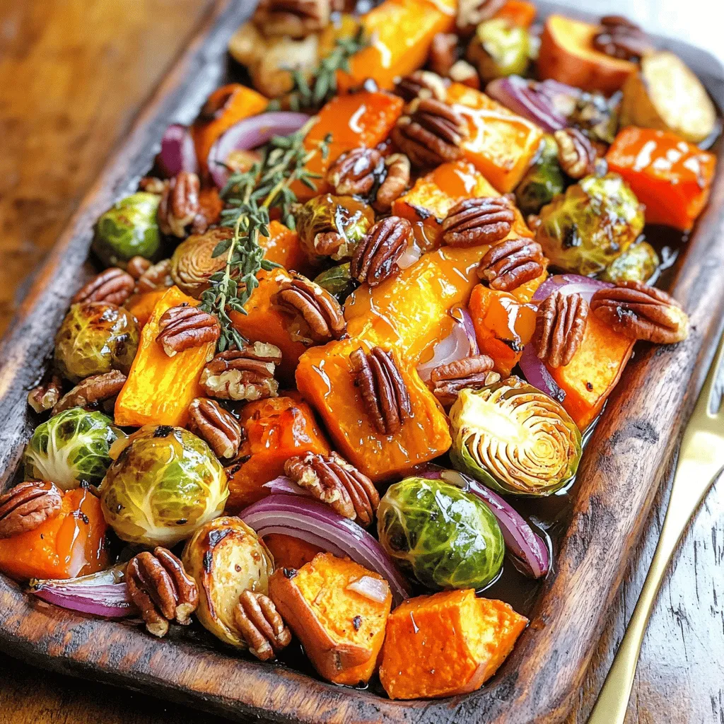 Roasted Fall Vegetables with Maple Glaze Delight