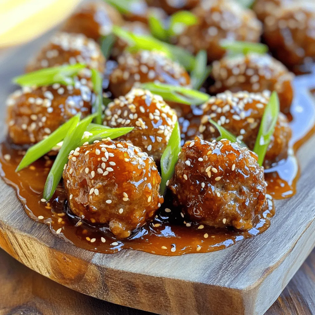 Honey Garlic Meatballs Simple and Flavorful Recipe