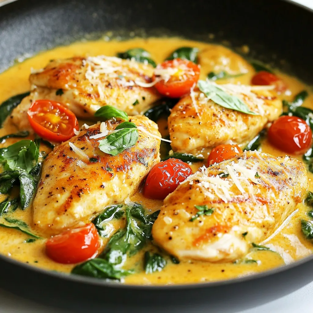 Creamy Tuscan Chicken Skillet Flavorful One-Pan Meal