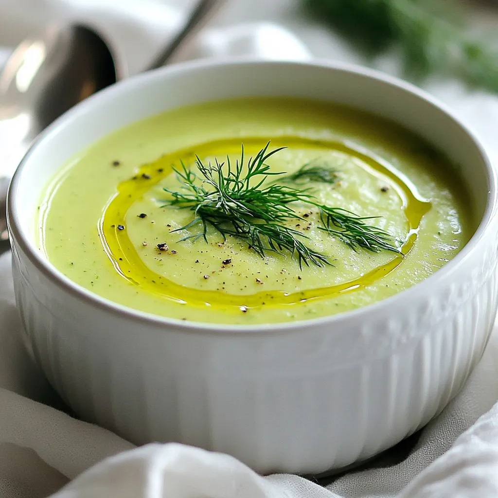 Polish Creamy Dill Soup Flavorful and Simple Recipe