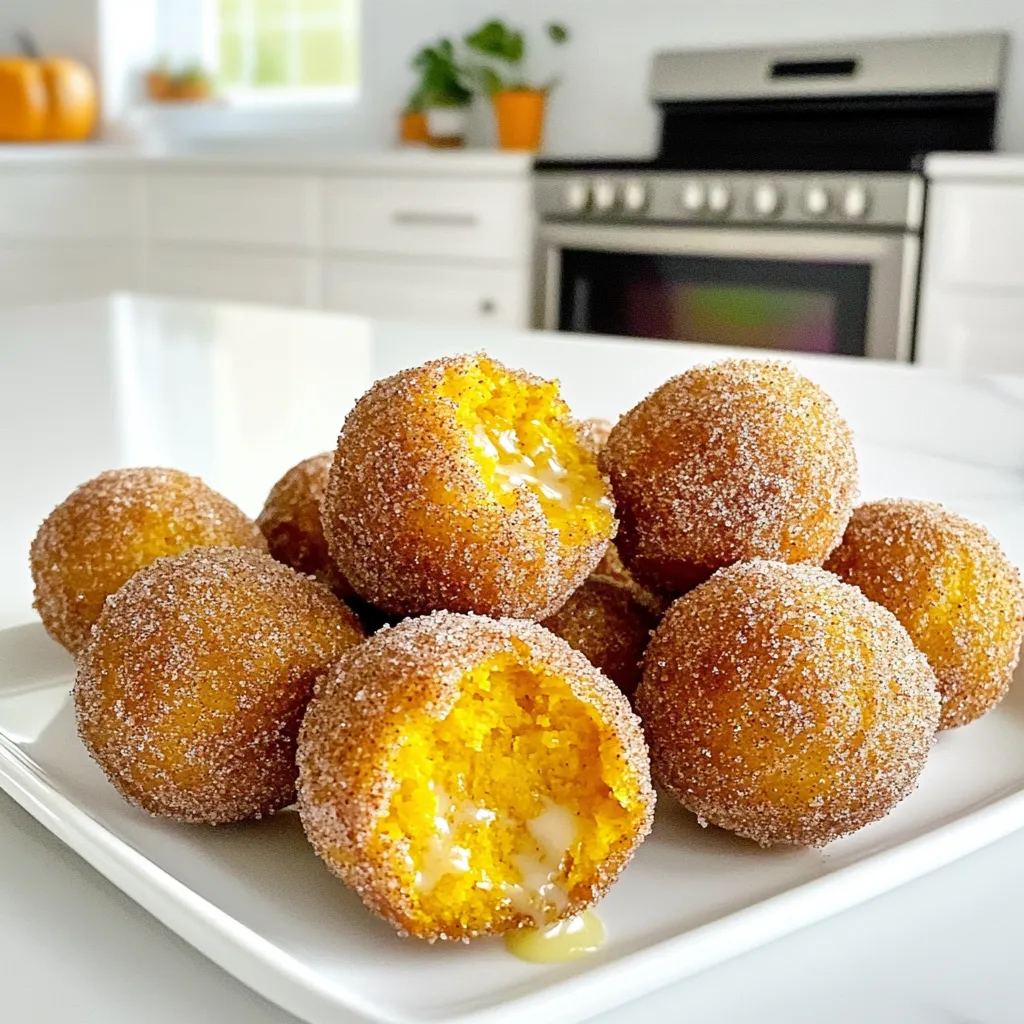 Pumpkin Donut Holes Baked Easy and Delicious Treat