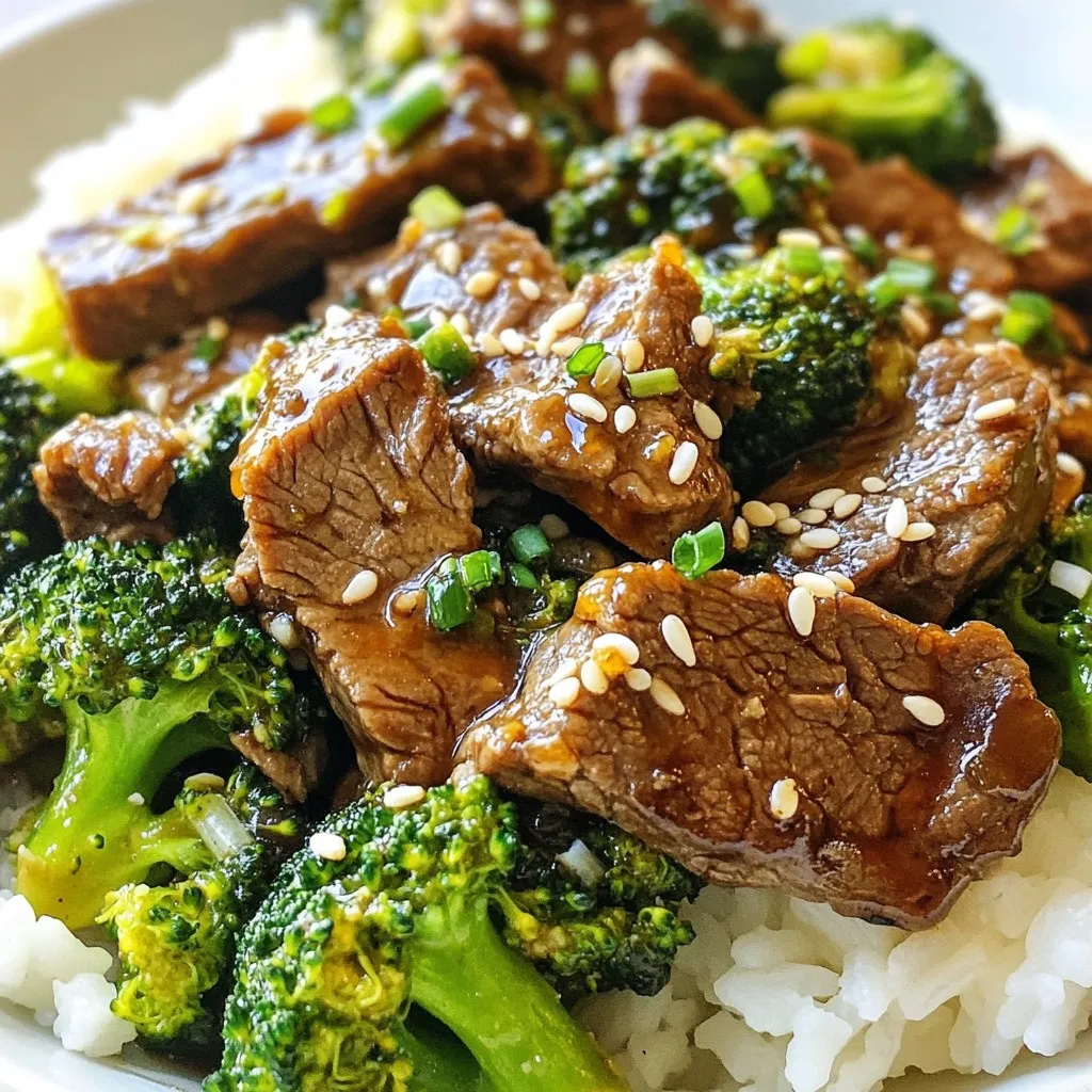 One-Pan Beef and Broccoli Simple and Tasty Meal