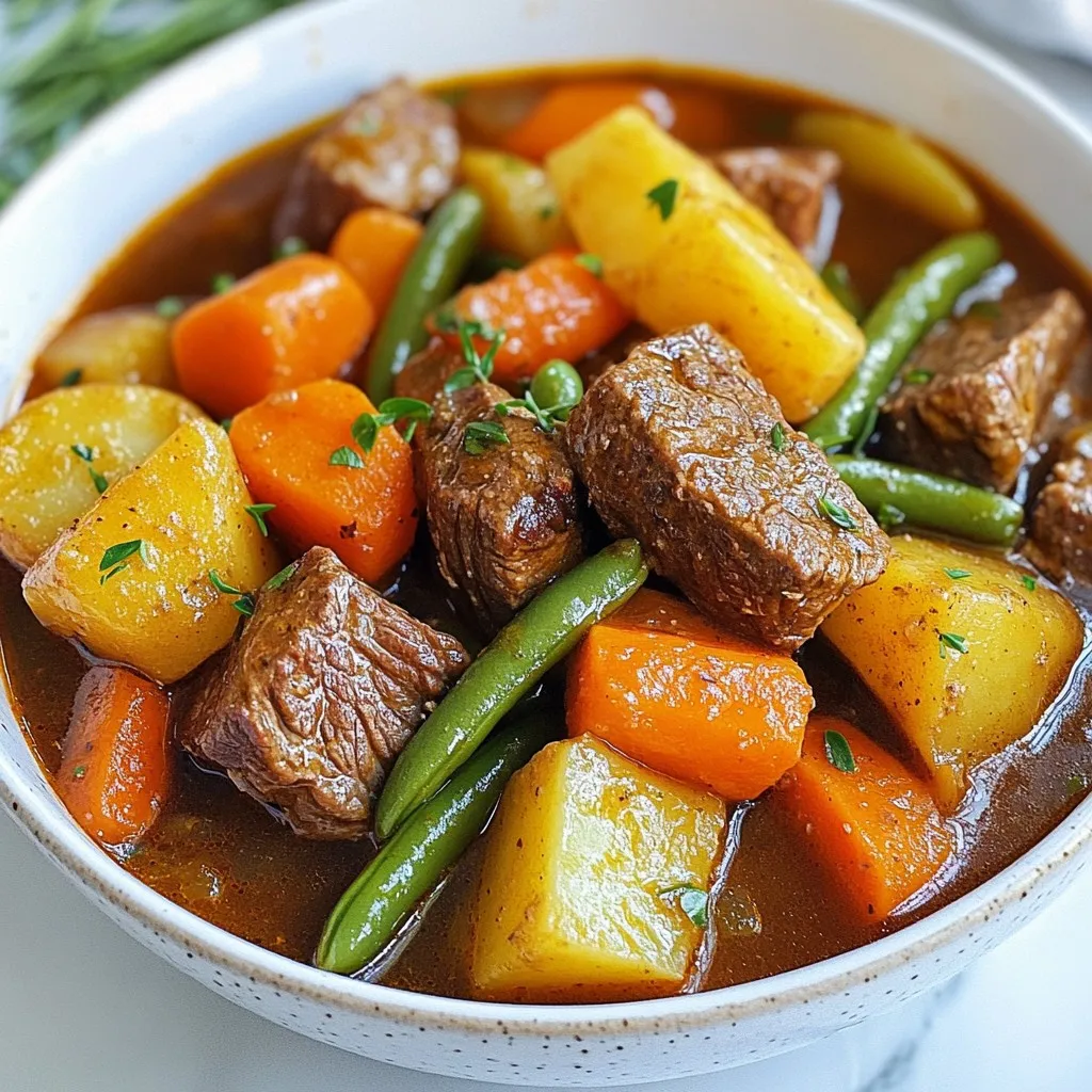 Instant Pot Beef Stew Flavorful and Hearty Meal