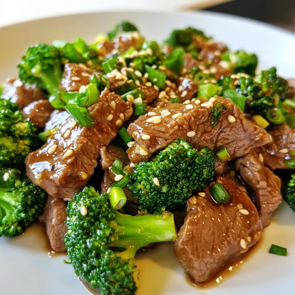 Minute Keto Beef and Broccoli Quick and Easy Recipe