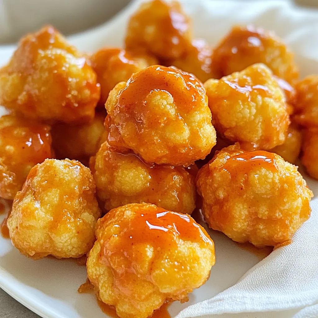 Air Fryer Buffalo Cauliflower Bites Zesty and Crunchy