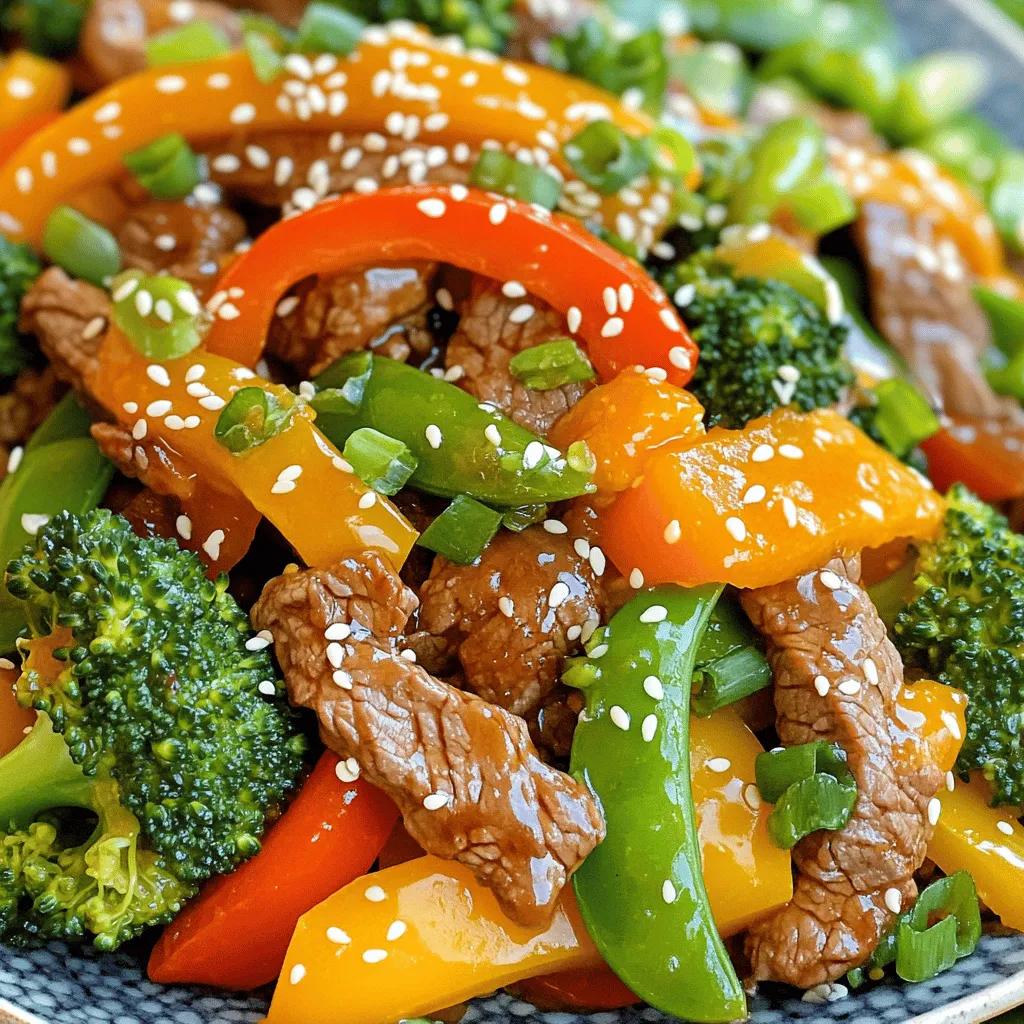 Orange Ginger Beef Stir Fry Flavorful and Easy Recipe