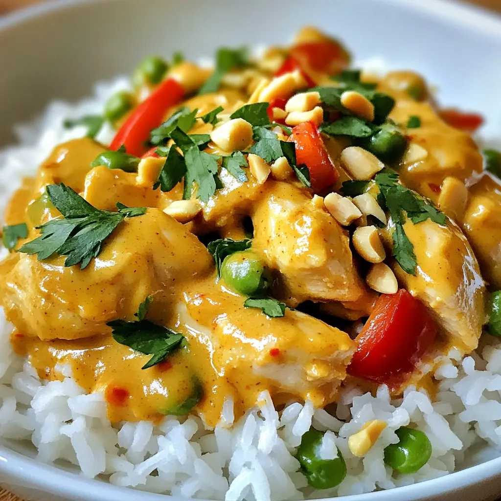 Thai Peanut Chicken Flavorful and Easy Dish to Make