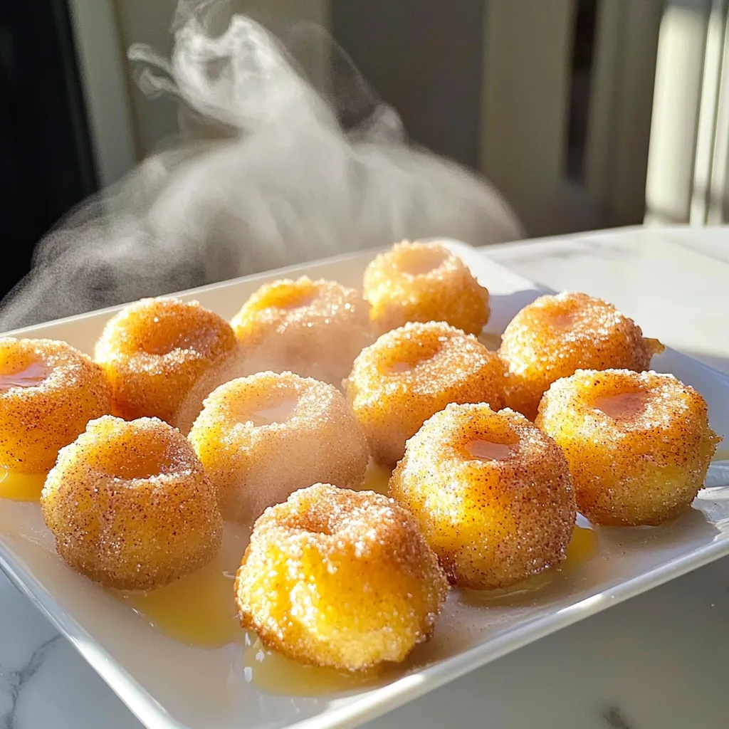 Baked Apple Cider Churro Bites Delightful Treats