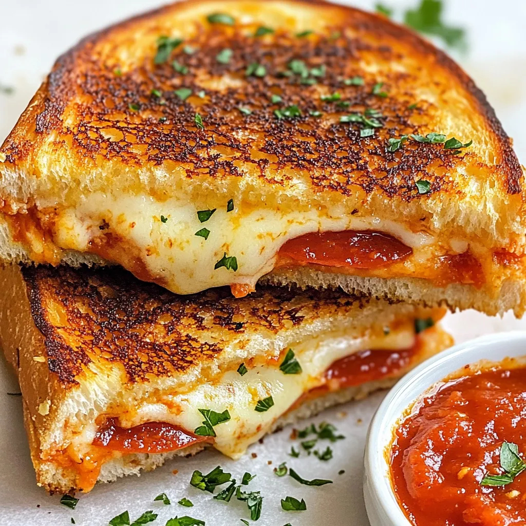 Pizza Grilled Cheese Delight for Easy Weeknight Meal