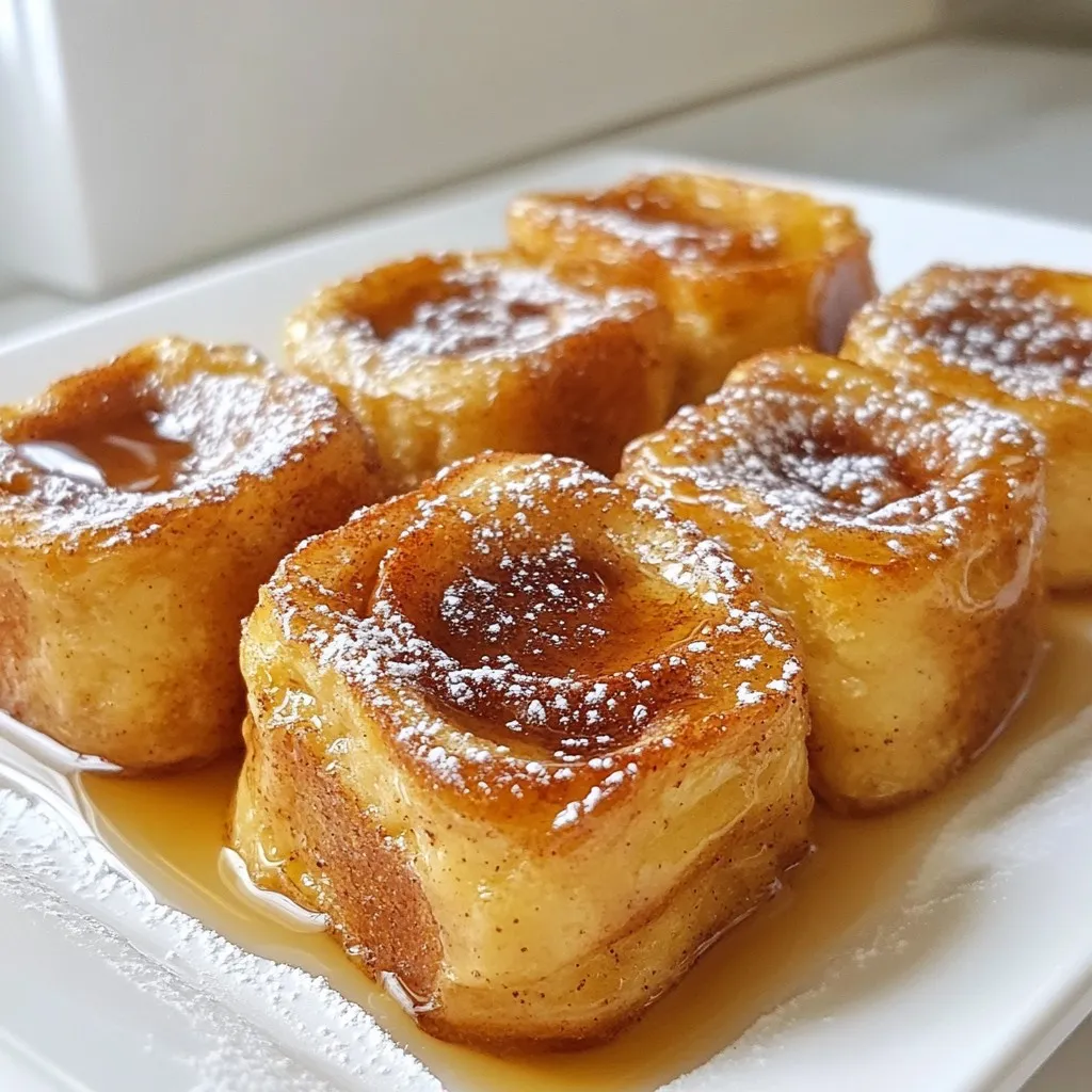Cinnamon Roll French Toast Bites Delightful and Easy Recipe