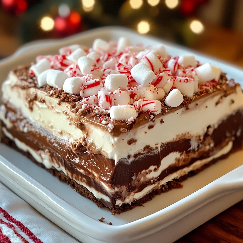 Hot Chocolate Lasagna Delightful Layered Dessert Recipe