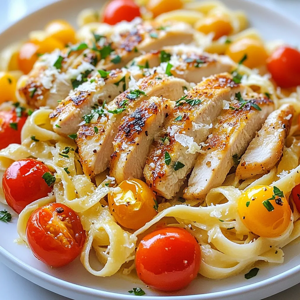 Garlic Butter Chicken Pasta Simple and Flavorful Dish