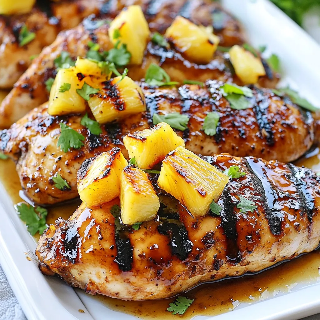 Pineapple Brown Sugar Chicken Flavorful Grilling Guide