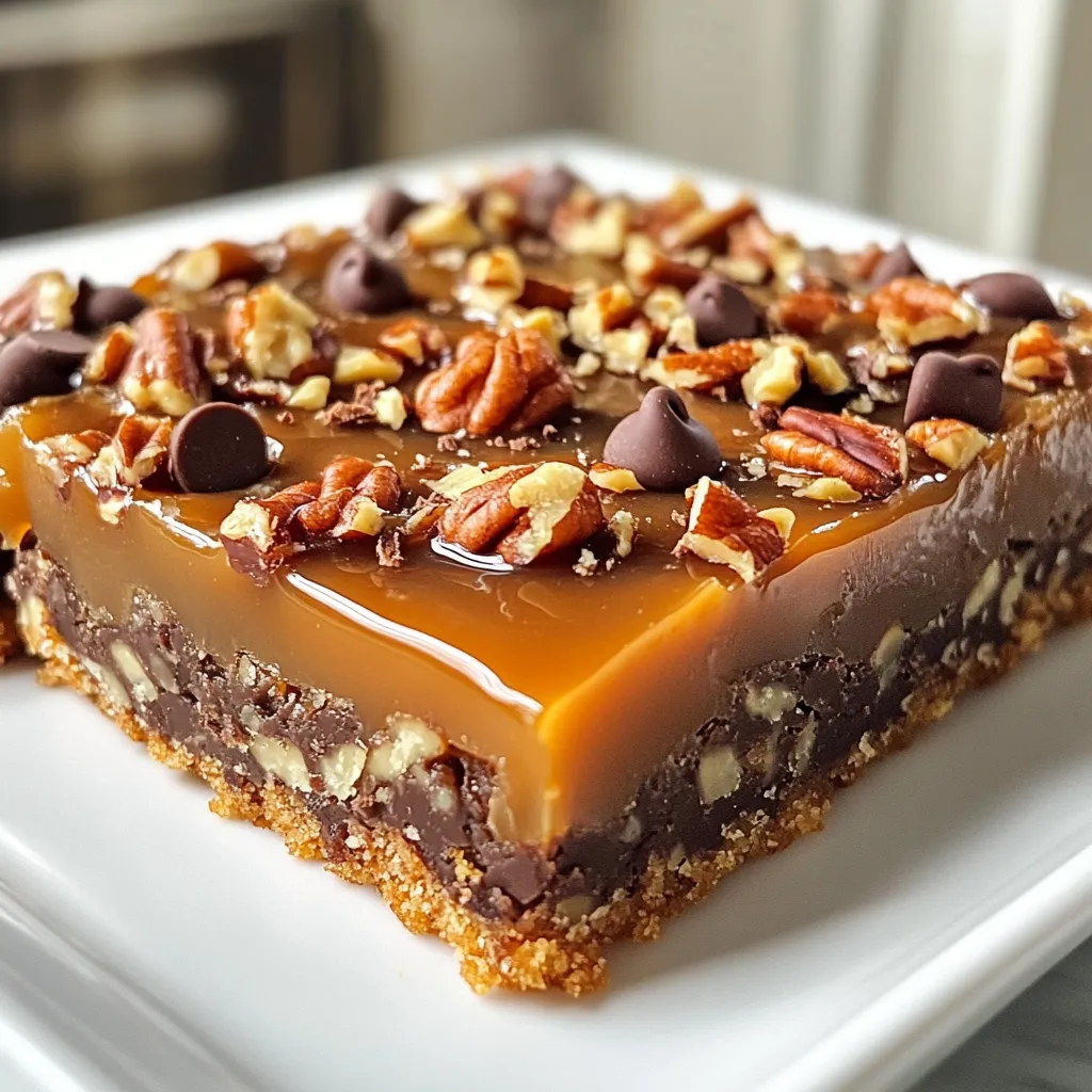 Easy Turtle Bars Delightful and Simple Treat Recipe