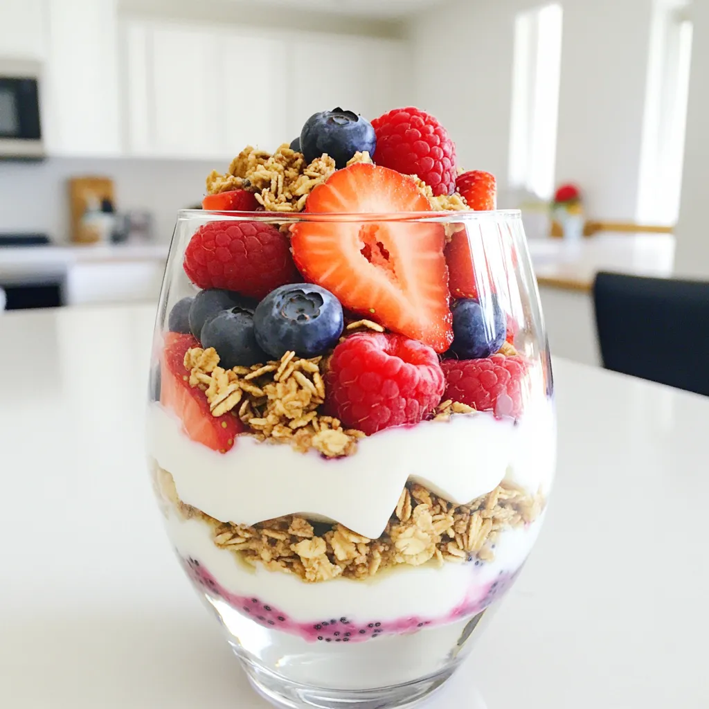 High-Protein Berry Yogurt Parfaits Easy and Delicious