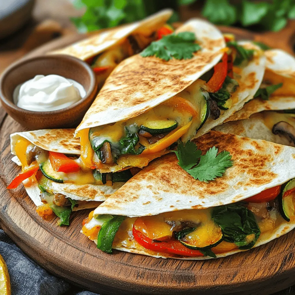 Loaded Veggie Quesadillas Tasty and Easy Recipe