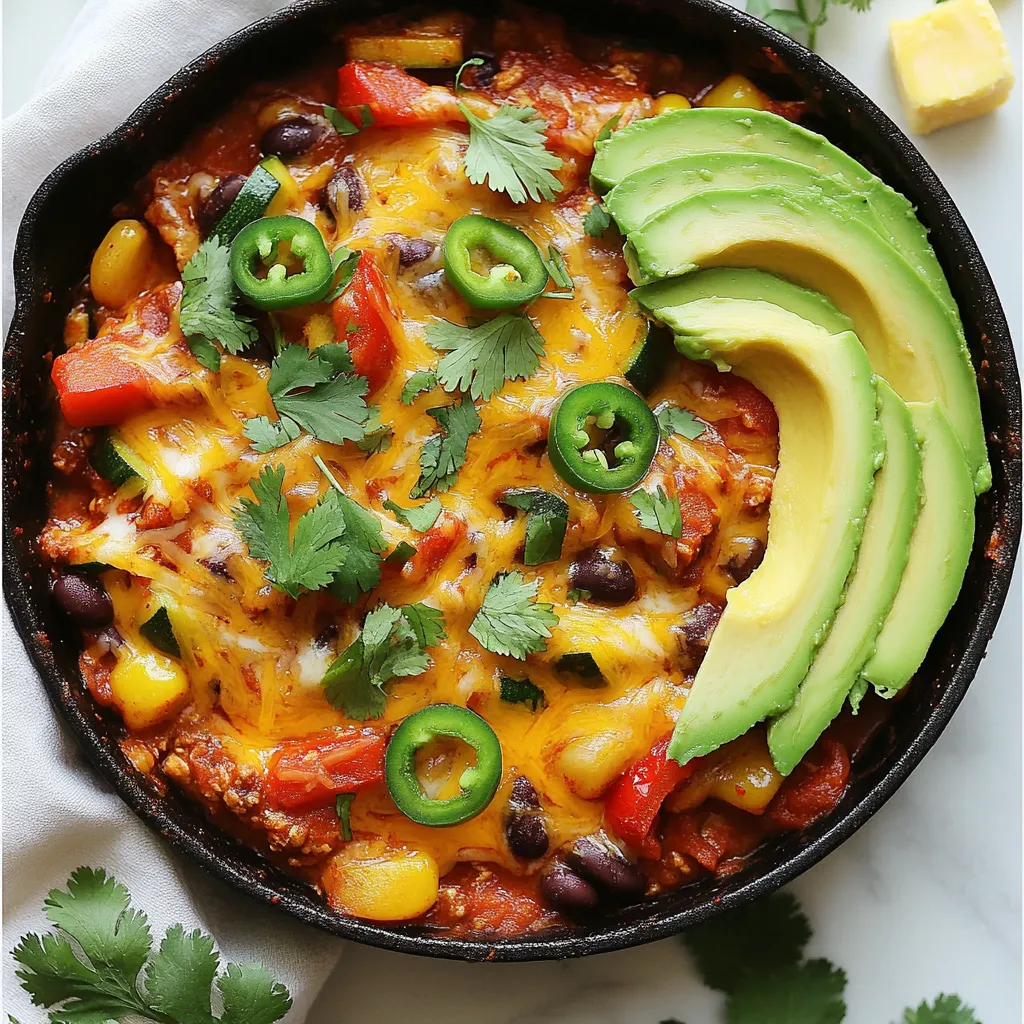 Healthy Enchilada Skillet Flavorful and Quick Meal