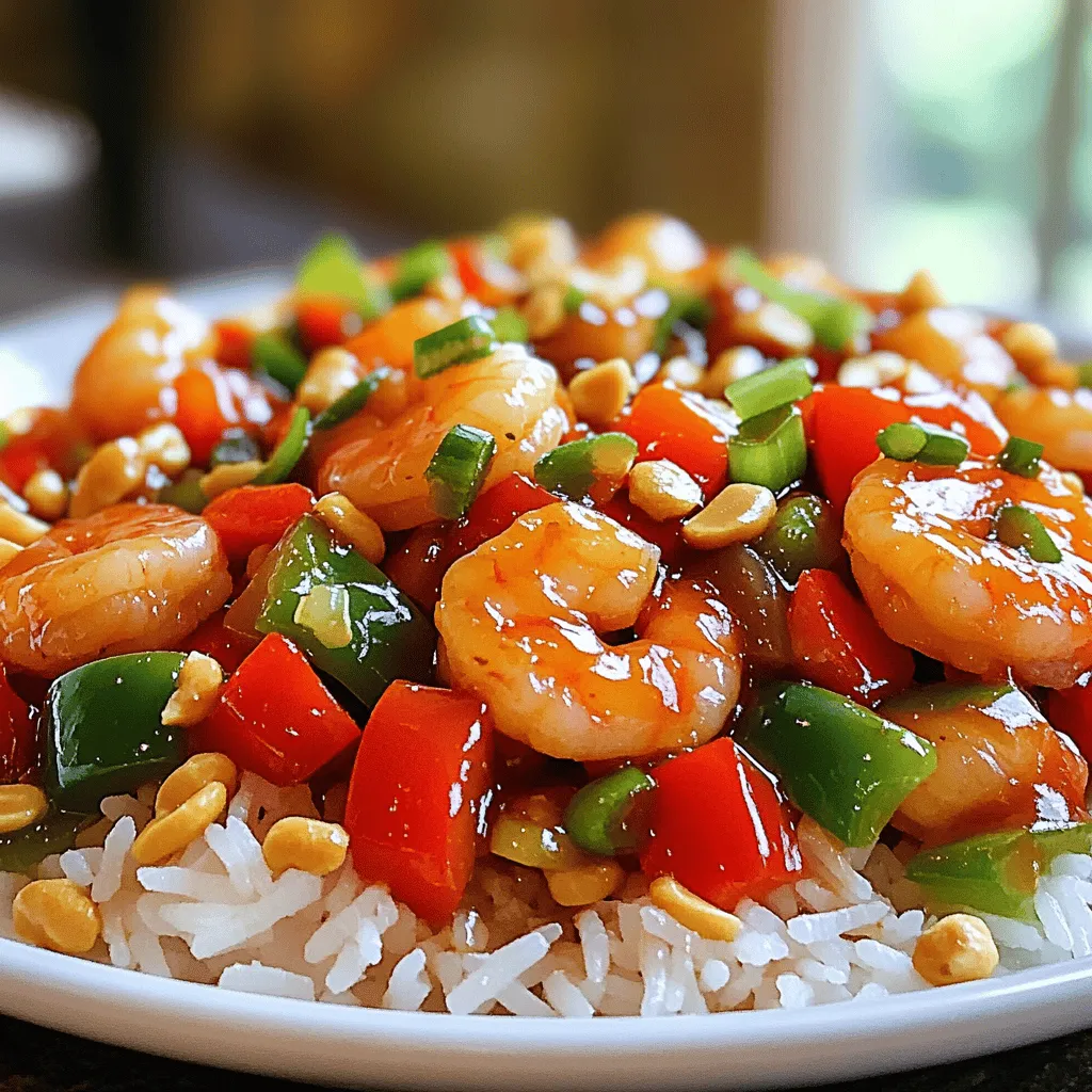 Spicy Kung Pao Shrimp Bold and Flavorful Delight