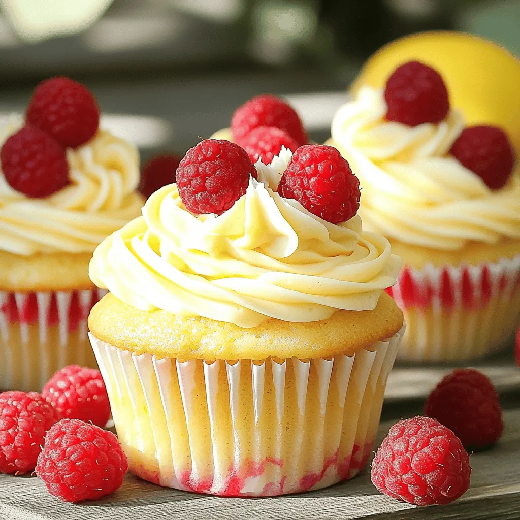 Raspberry Lemonade Cupcakes Delightful and Easy Recipe