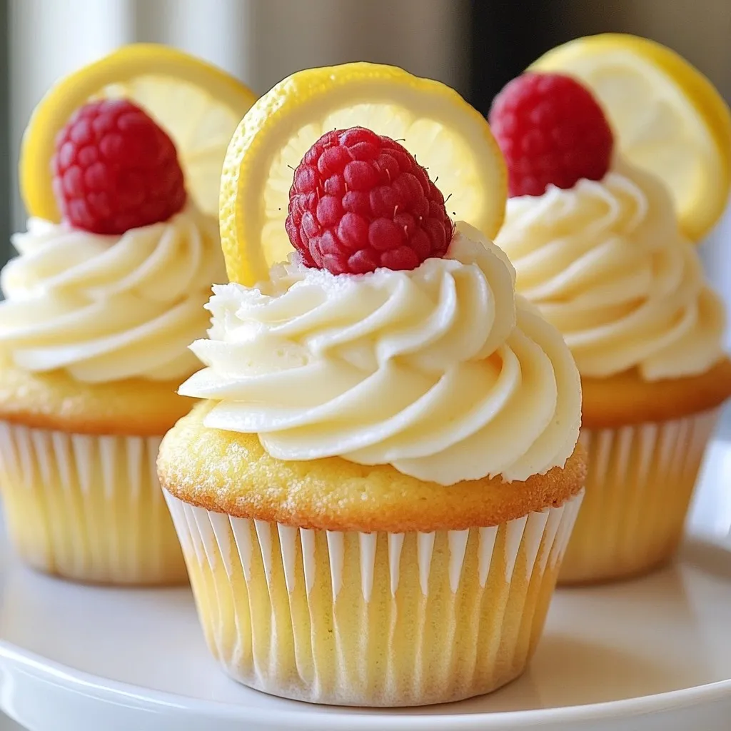 Raspberry Lemonade Cupcakes Delightful Summer Treat