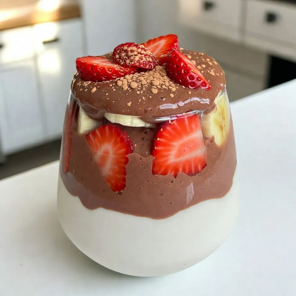 Chocolate Covered Strawberry Smoothie Delightful Recipe