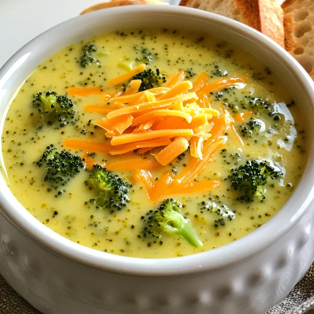 Copycat Panera Broccoli Cheddar Soup Simple Recipe