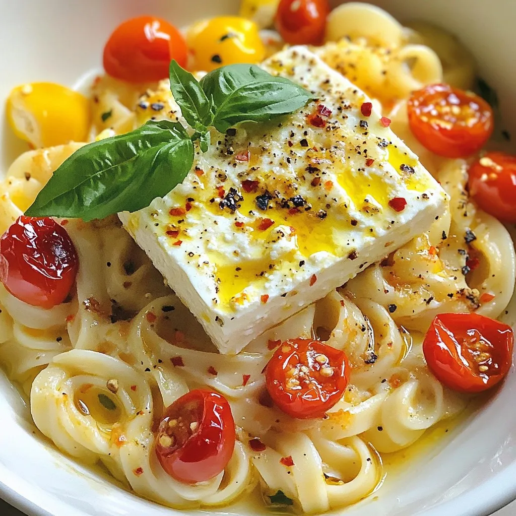 TikTok Viral Feta Pasta Flavorful and Easy Recipe