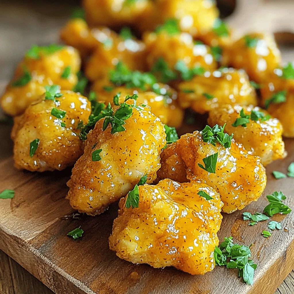 Maple Mustard Chicken Bites Air Fryer Delight