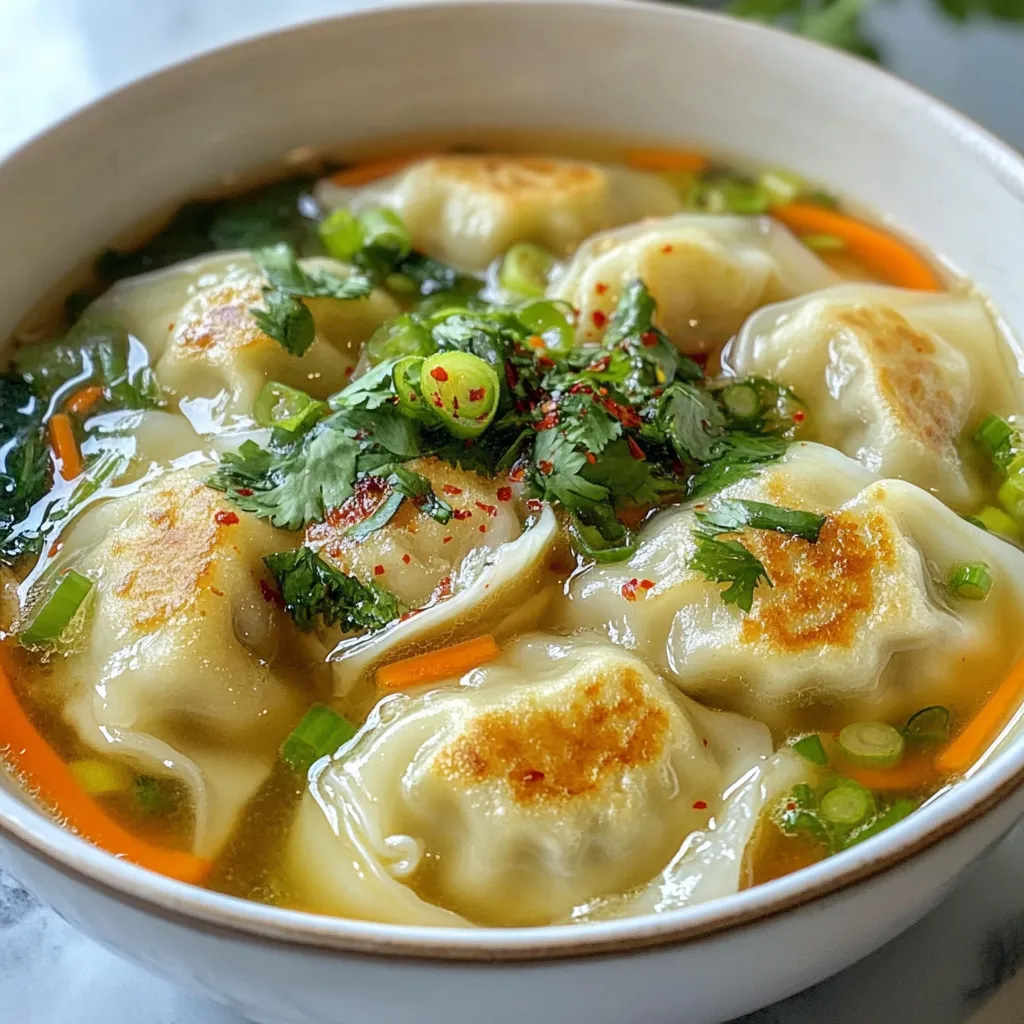 Gyoza Dumpling Soup Delicious and Simple Comfort Food