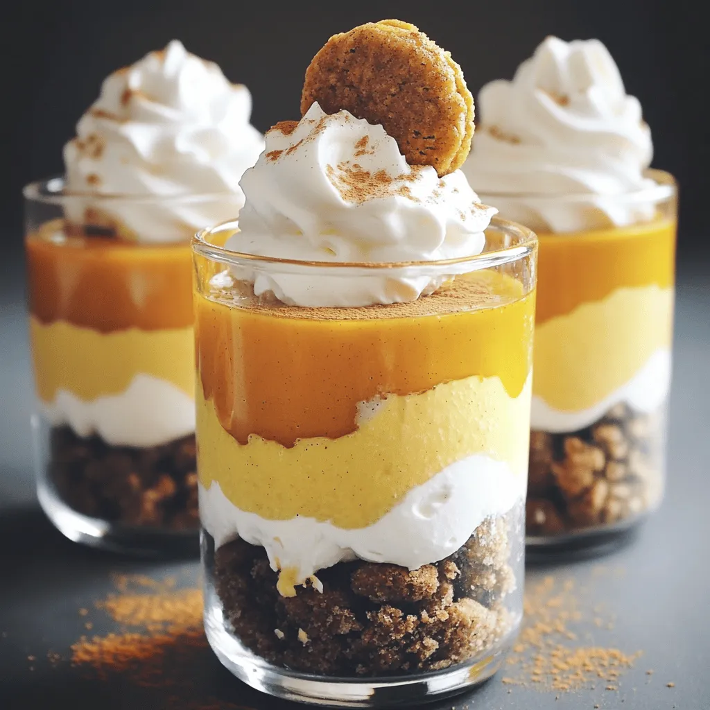 Pumpkin Cheesecake Gingersnap Parfaits Layered Delight