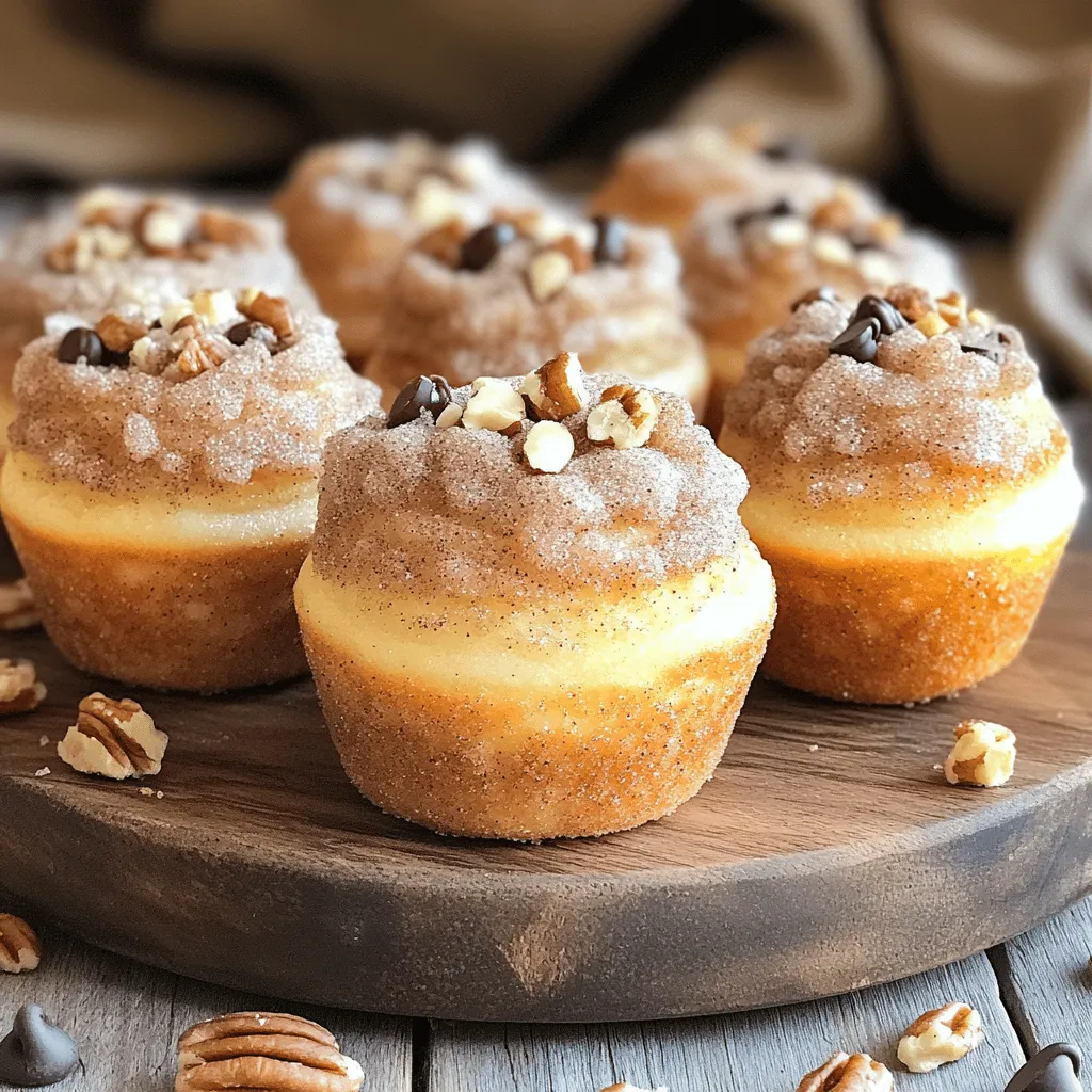 Bakery-Style Cinnamon Sugar Donut Muffins Delight