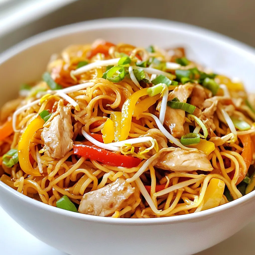 Chicken Chow Mein Flavorful and Easy Home Meal