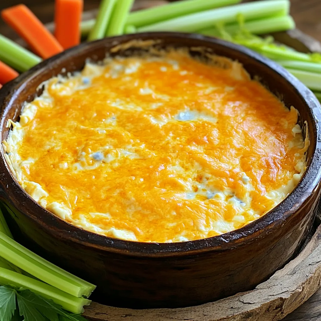 Slow Cooker Creamy Buffalo Chicken Dip Delight