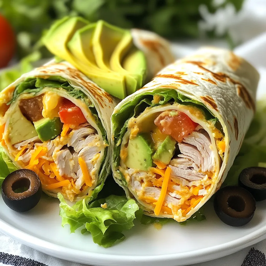 Ten Minute Turkey Ranch Wraps Quick and Easy Meal