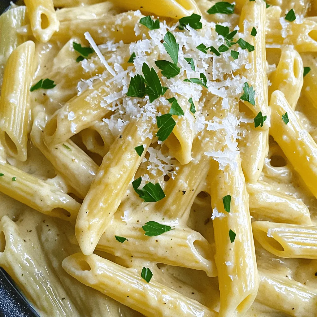 One-Pot Creamy Roasted Garlic Pasta Delightful Meal
