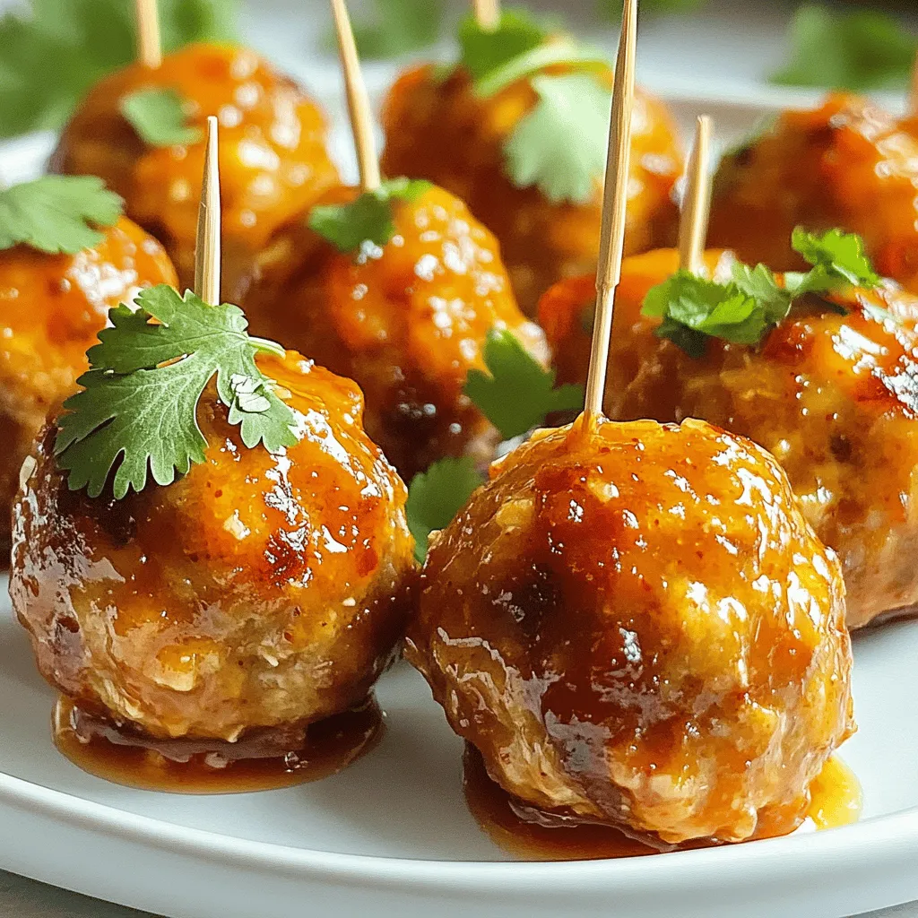 Air Fryer Sweet Chili Chicken Meatballs Flavor Boost