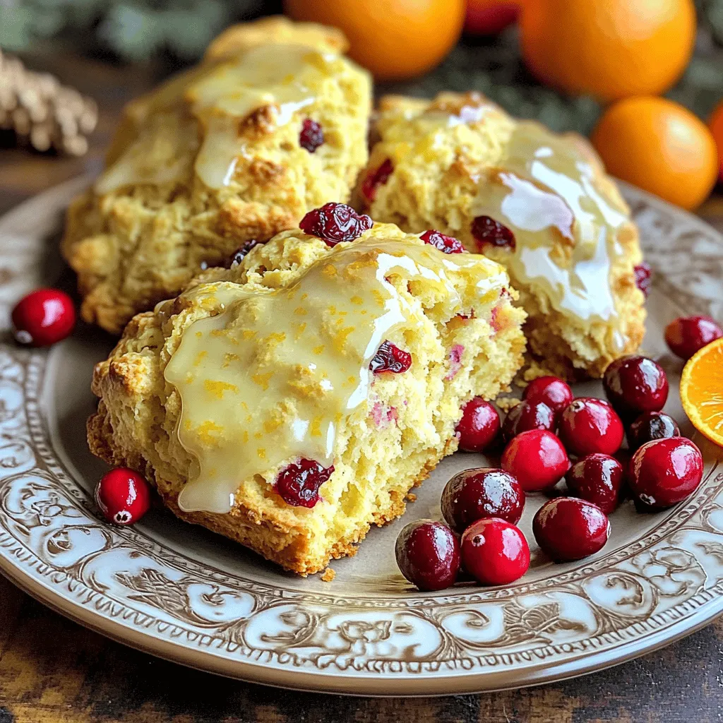Cranberry Orange Scones Fresh and Flavorful Recipe