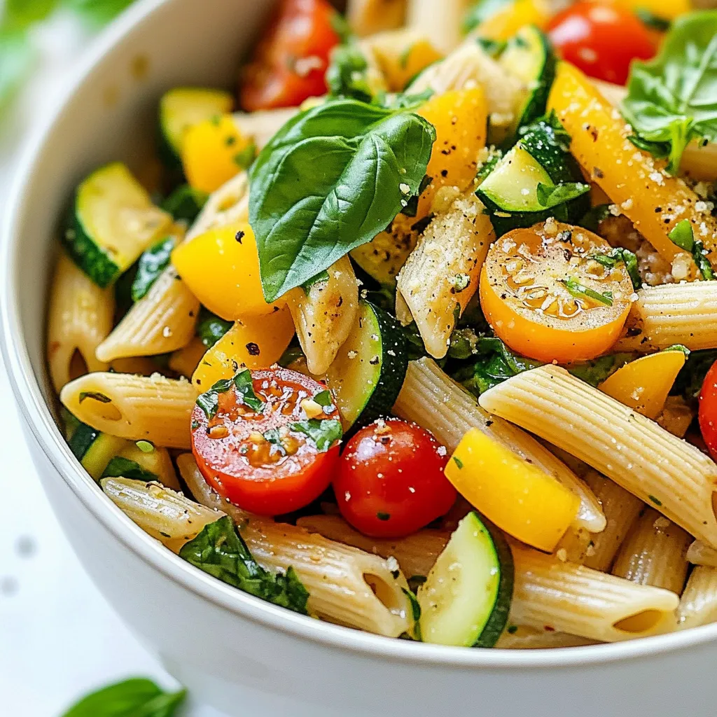 Quick One-Pot Vegetable Pasta Simple and Tasty Meal