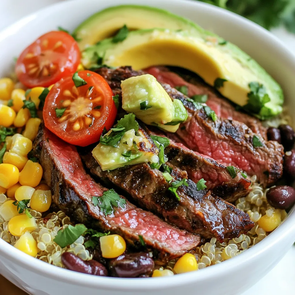 Cilantro Lime Steak Bowls Fresh and Flavorful Meal