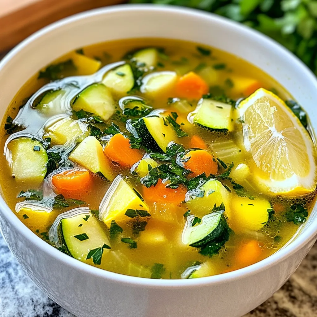 Light Italian Penicillin Soup Quick and Flavorful Recipe