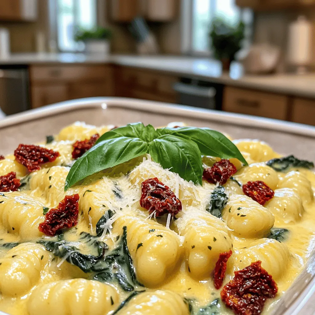 Savory Sun-Dried Tomato Gnocchi Easy Dinner Recipe