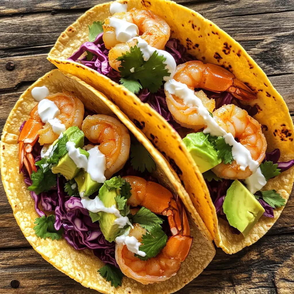 Garlic Shrimp Tacos Flavorful and Easy Recipe