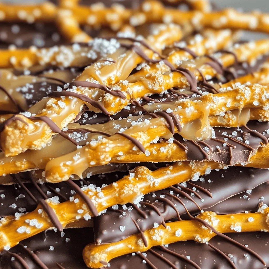 Salted Caramel Pretzel Bark Irresistible Sweet Treat