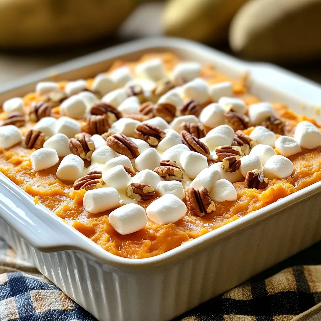 Classic Sweet Potato Casserole Delicious Comfort Dish