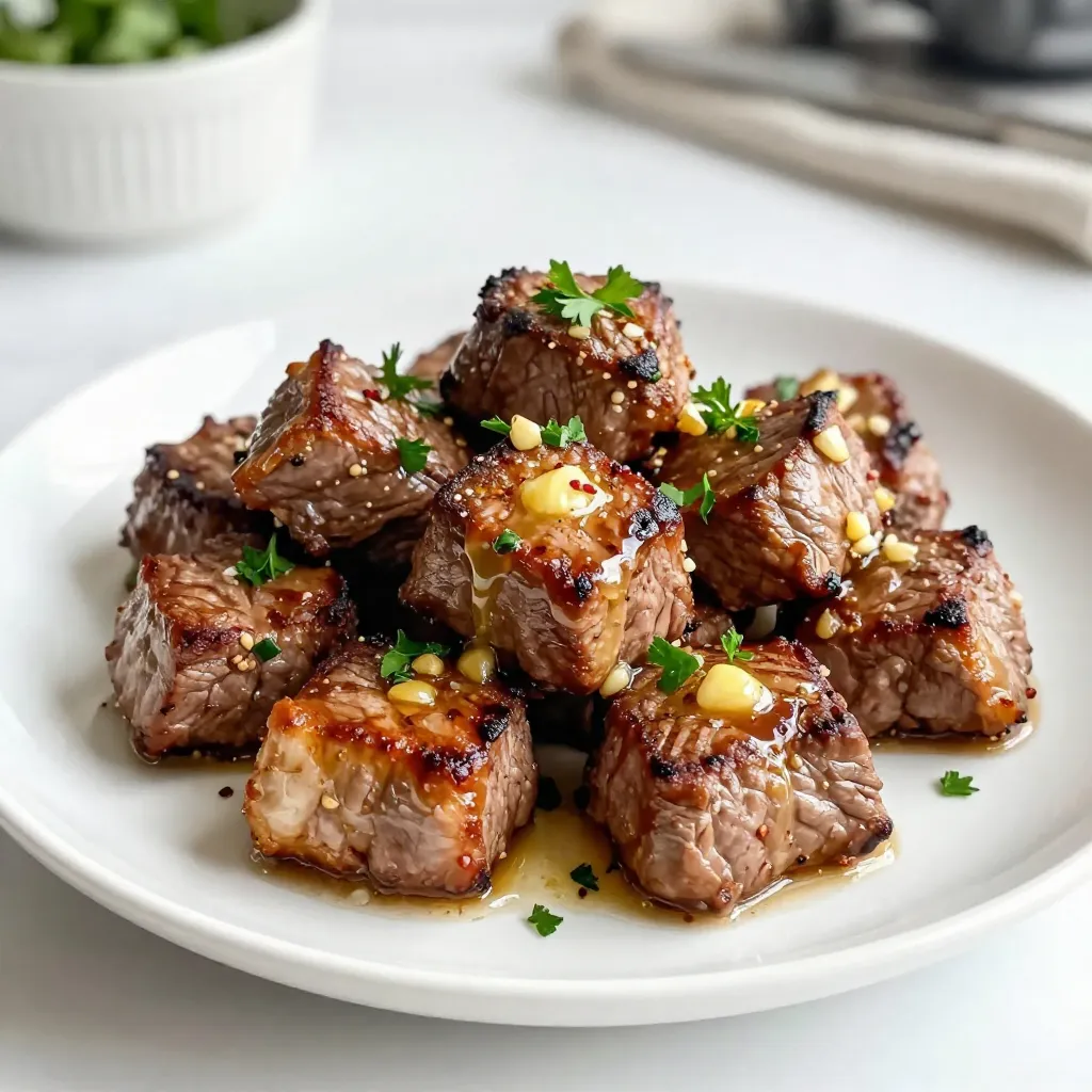 Garlic Butter Steak Bites Tasty and Easy Recipe