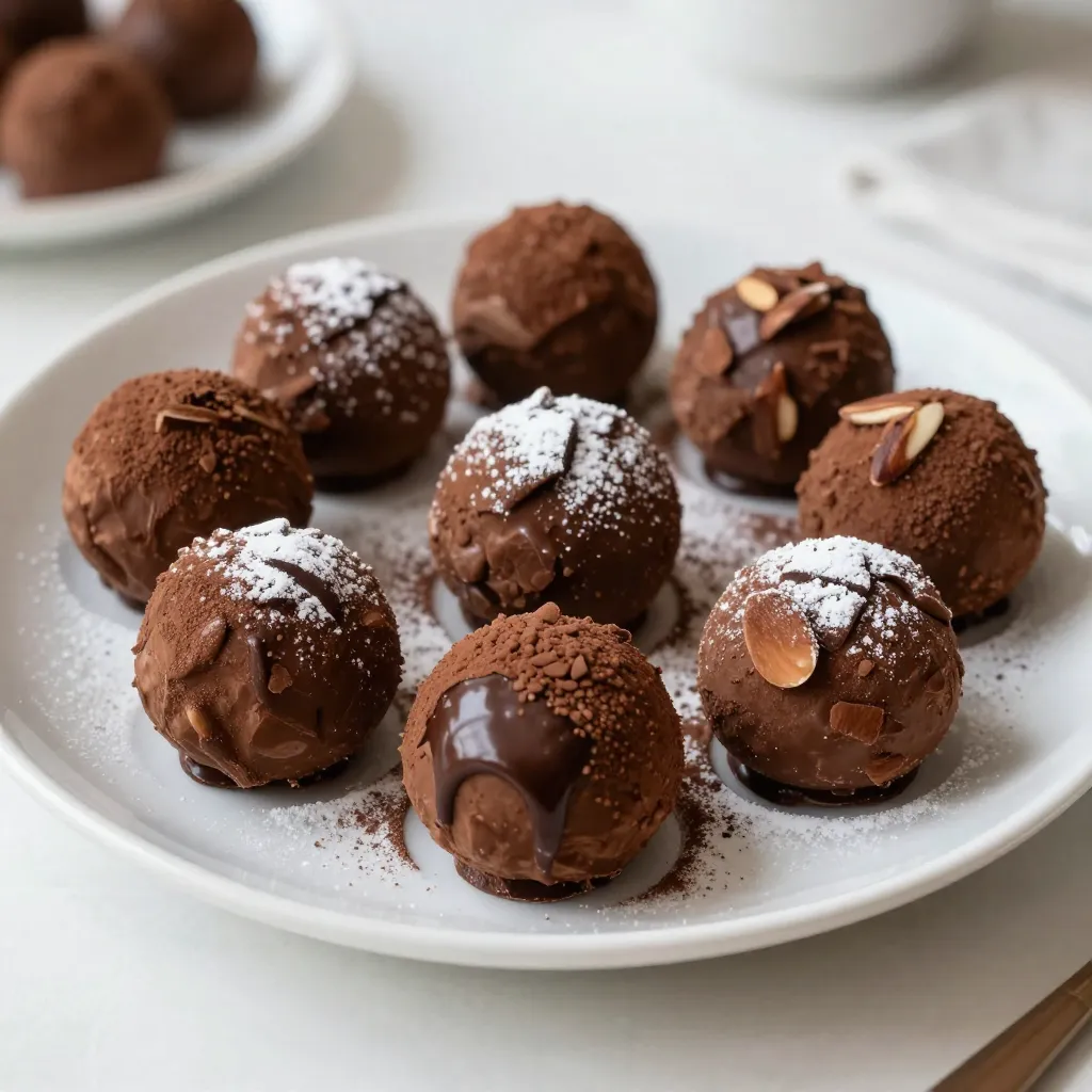 Irresistible Amaretto Chocolate Truffles Easy Recipe